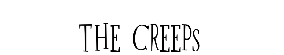 The Creeps Font Download Free